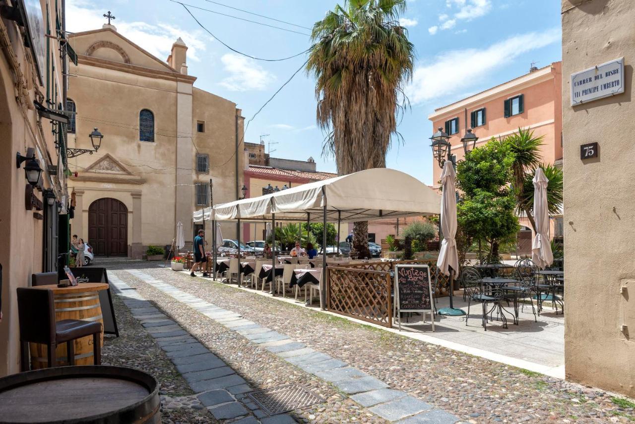 Dimora Teatro Apartman Alghero Kültér fotó